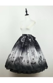 Elecprotein Spirit Tuner's Notes Gradient Skirt​(Reservation/Full Payment Without Shipping)